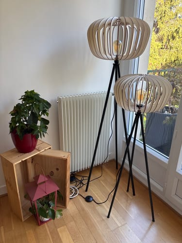 Customer photo review of Duo Agathe | Lampadaire