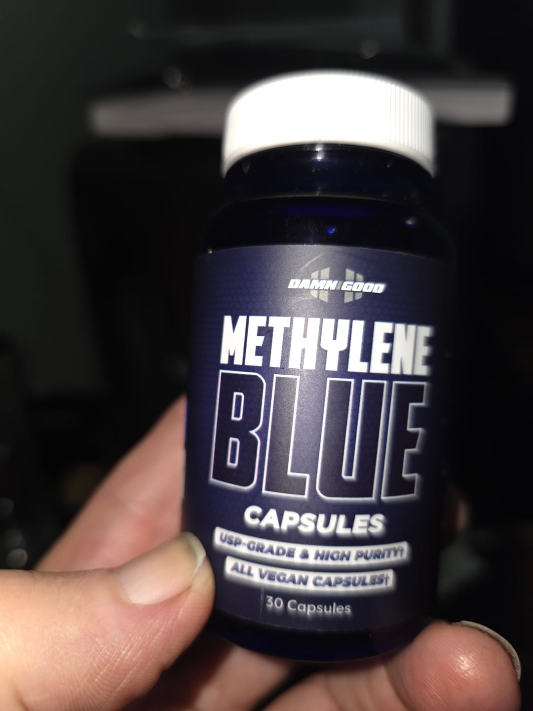 Customer photo review of Damn Good™ Methylene Blue Capsules