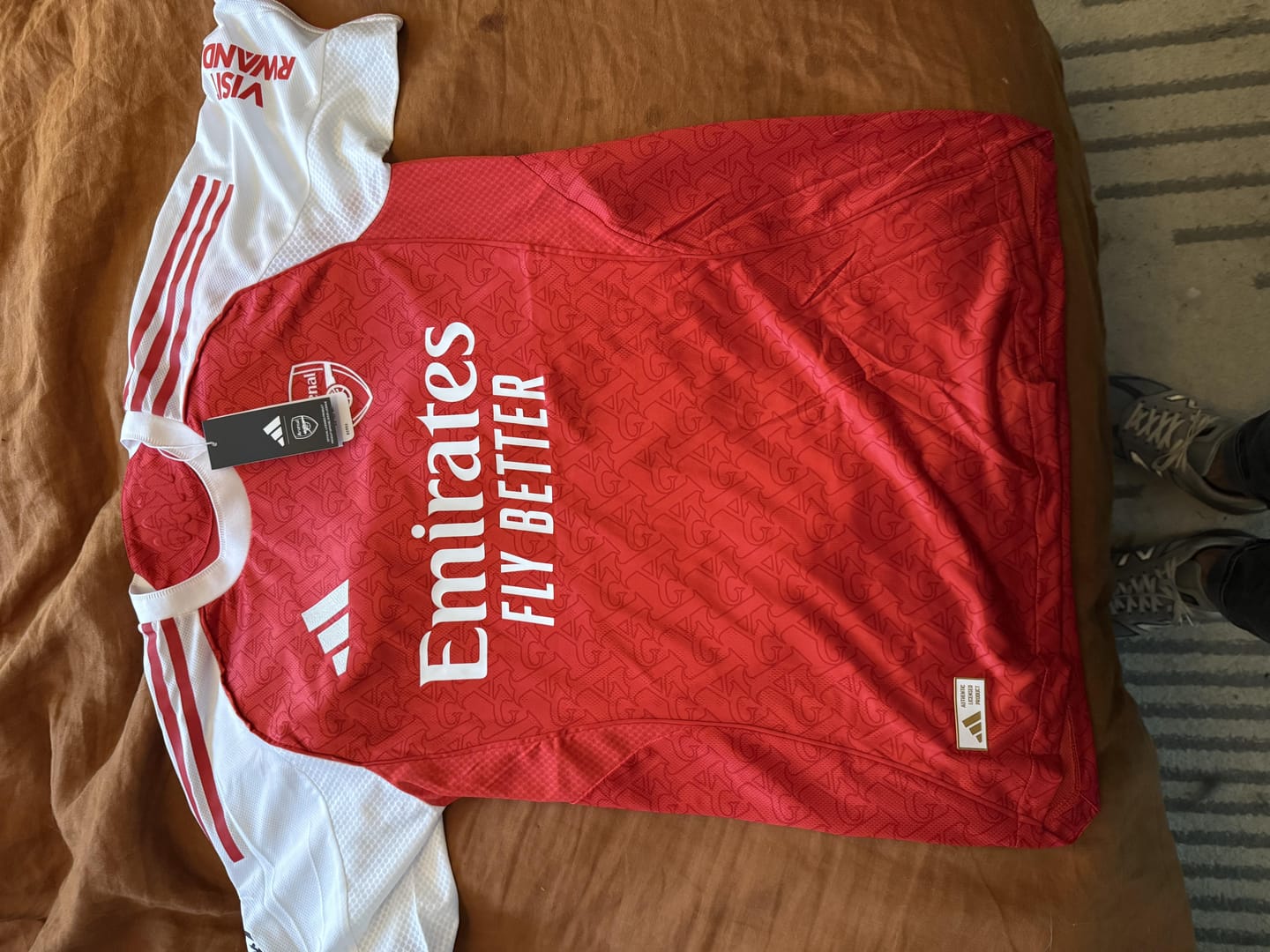 Customer photo review of ARSENAL HOME 2025/26