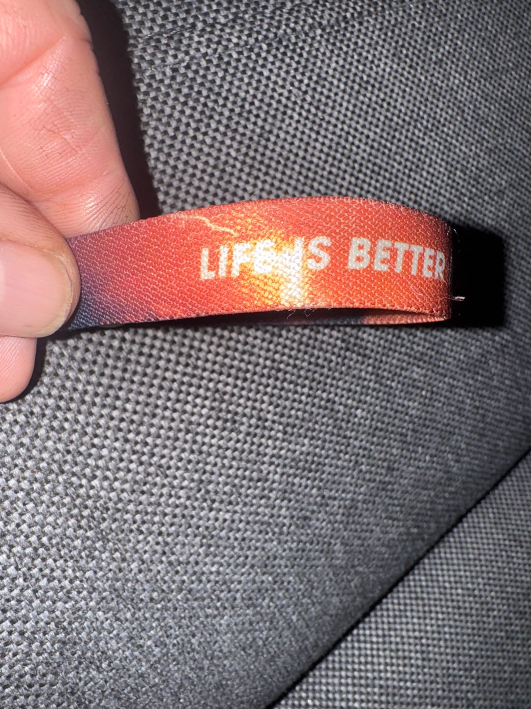 Customer photo review of Life is better in the Alps - Blitze - Elastisches Armband