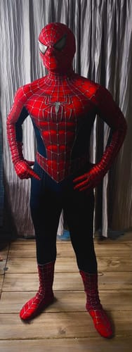 Customer photo review of [NEW] Spidey Gear™ - Tobey Maguire Suit