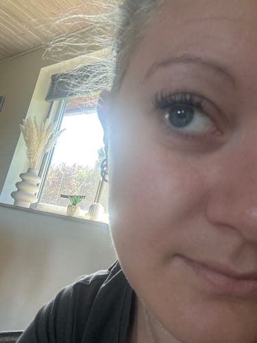 Customer photo review of Vippe Extensions Startsæt (Natural)