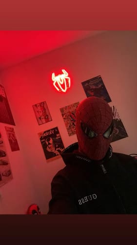 Customer photo review of [NEW] Spidey Gear™ - Andrew Garfield Mask V1