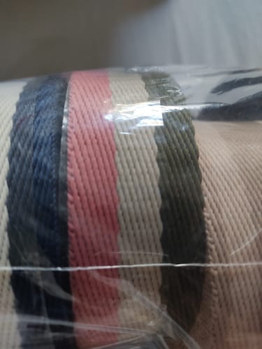 Customer photo review of FITA LISTRAS 30MM COR GOIABA/MARFIM/SELVA 1 METRO