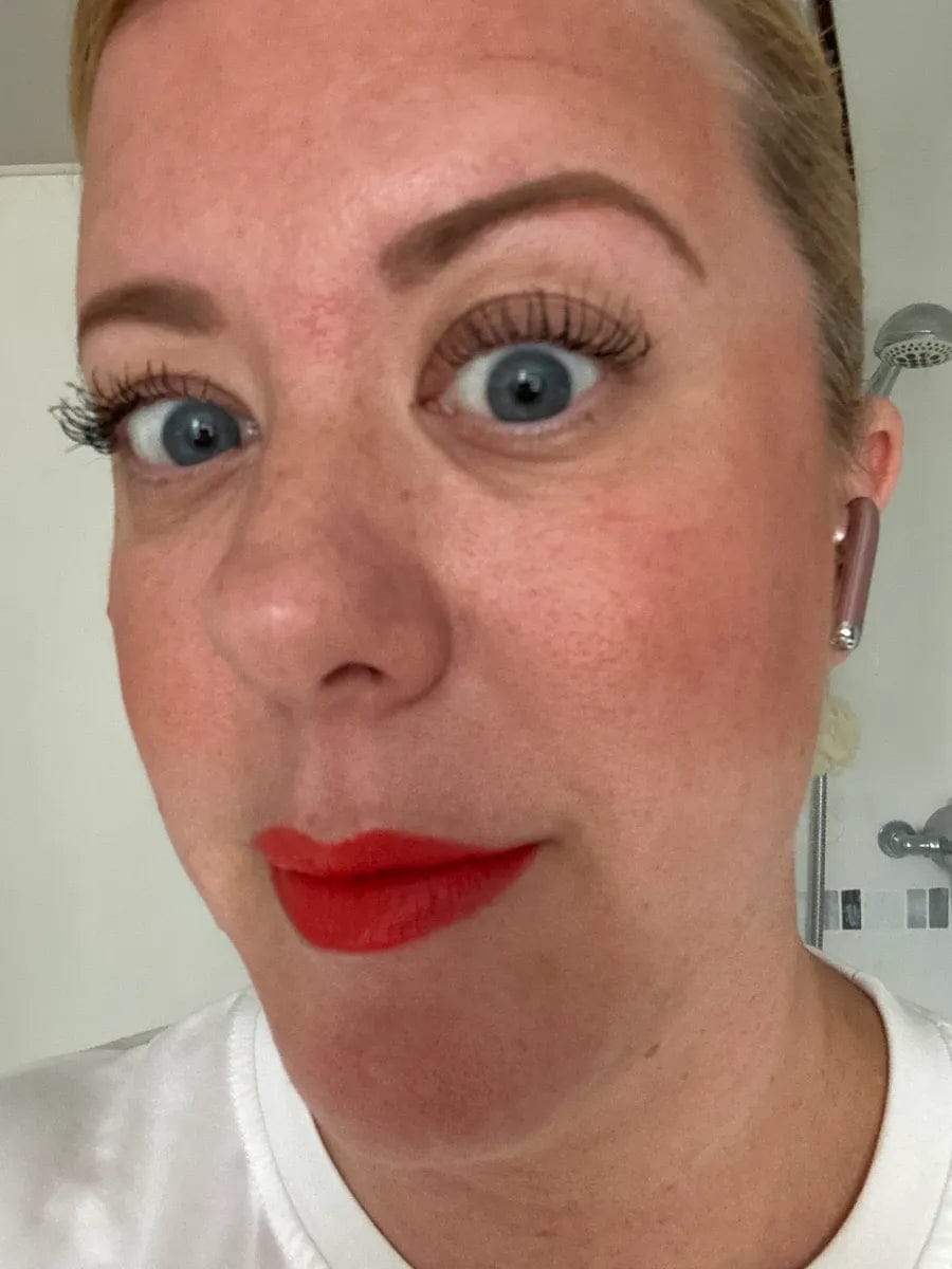 Customer photo review of Wimpernserum