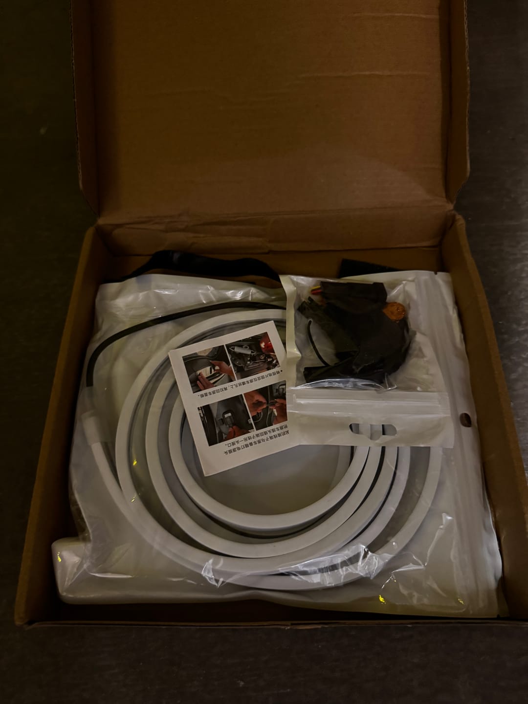 Customer photo review of 2020-2024 | Model 3 Front Trunk LED Light Strip