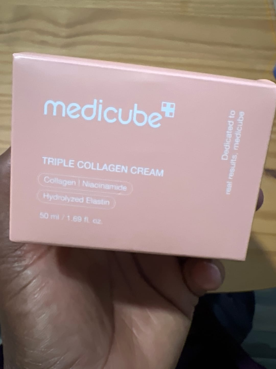 Customer photo review of Medicube - Crème triple au collagène 4.0 - 50ml