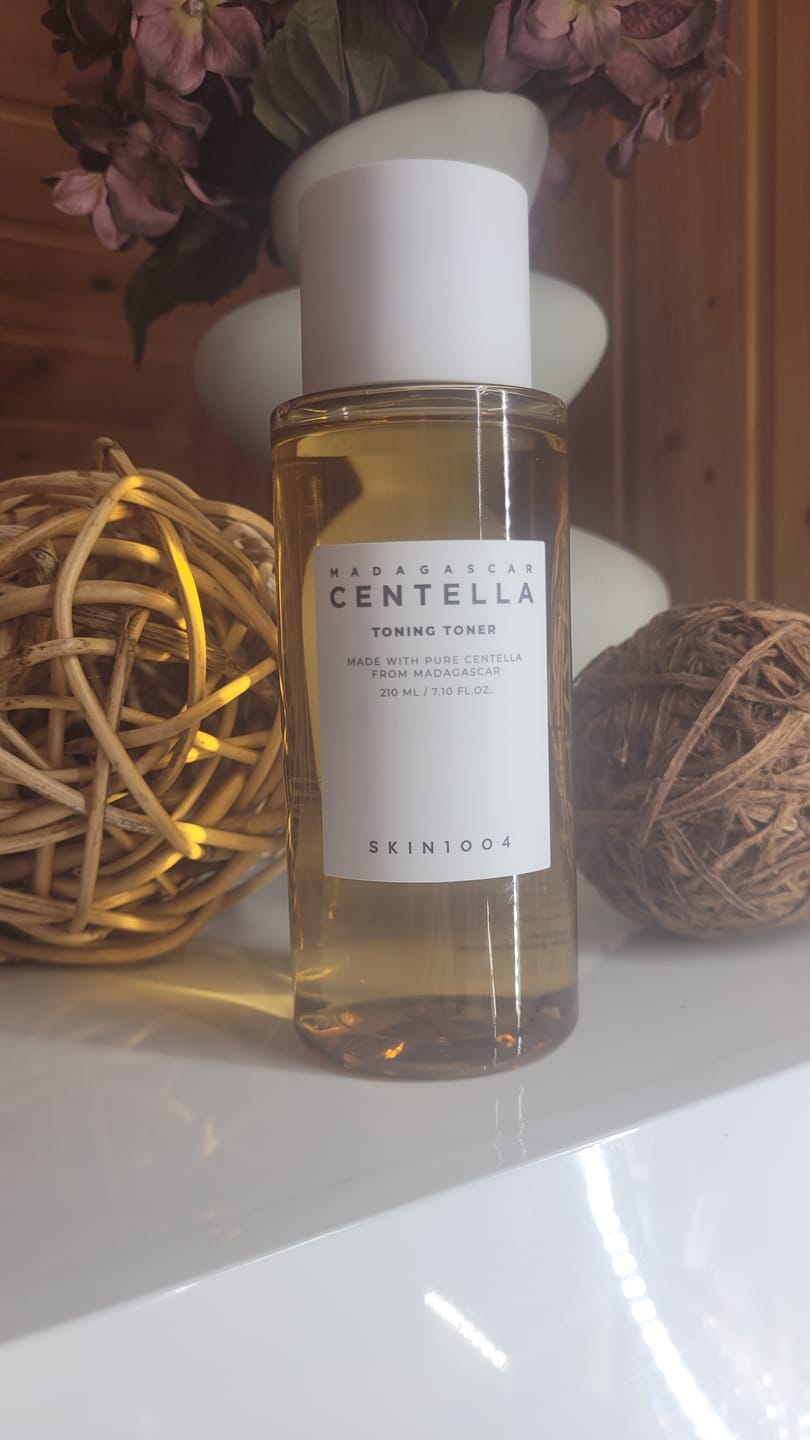 Customer photo review of Toneris ar ekstraktu Gotu Kola SKIN1004 Madagascar Centella Toning Toner