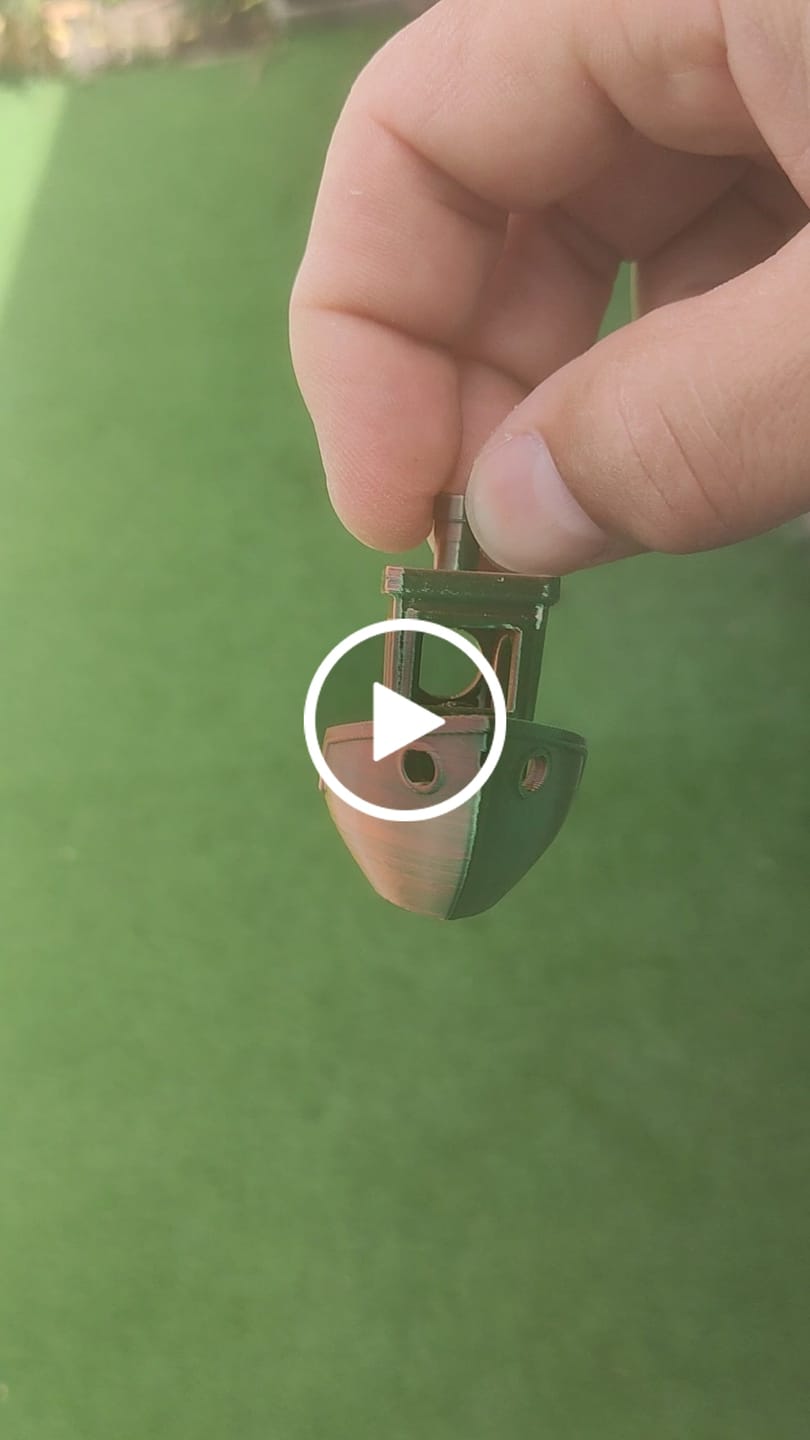 Customer video review of PLA de seda Dual / Tricolor