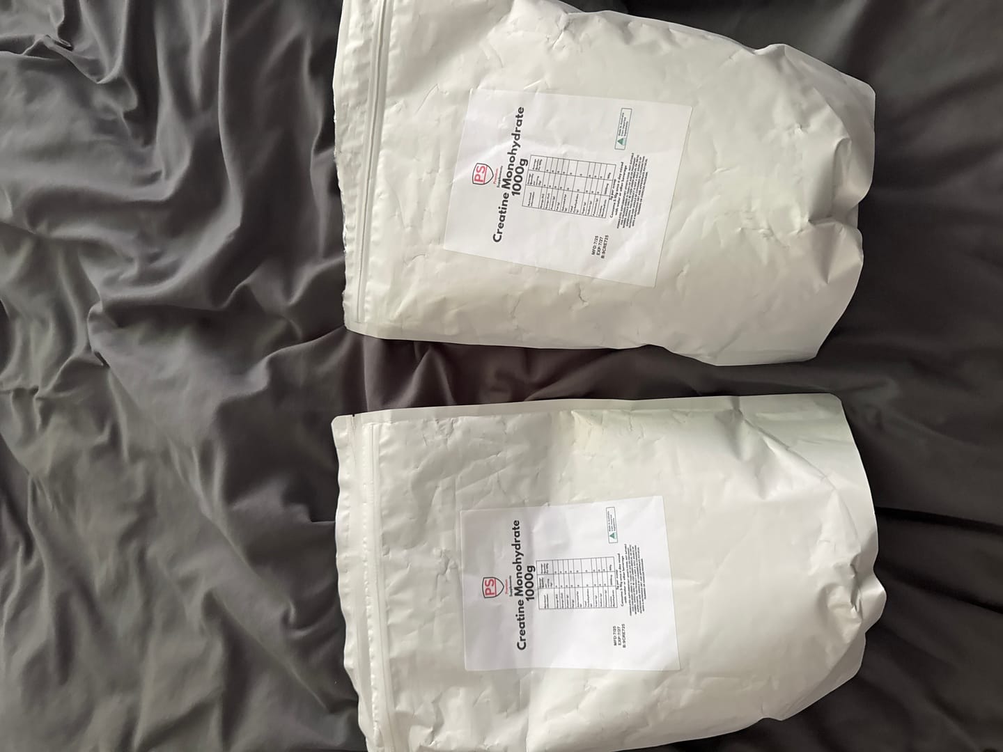Customer photo review of Micronised Creatine Monohydrate