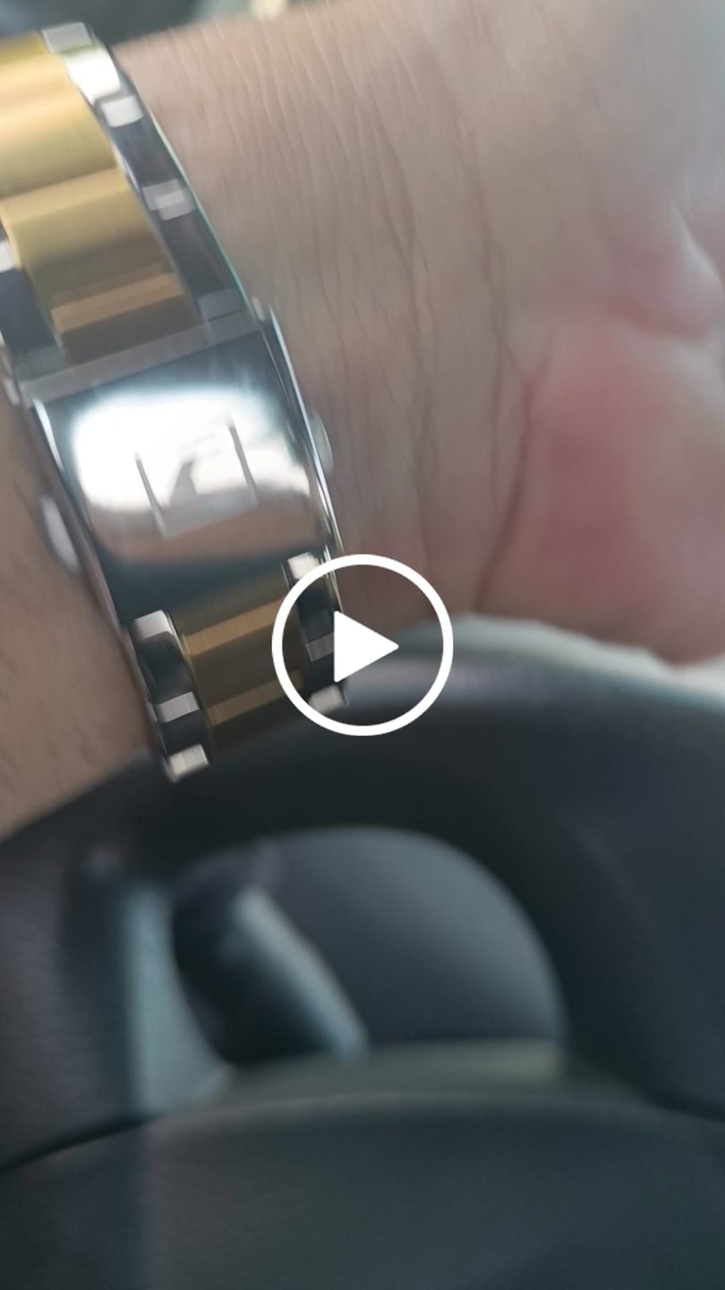 Customer video review of Curren Monte Carlo® orologio uomo acciaio