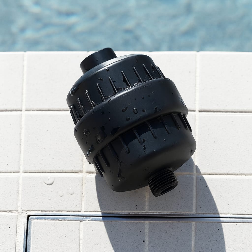 Customer photo review of HolyH2O™ Shower Mate (Filter Attachment)