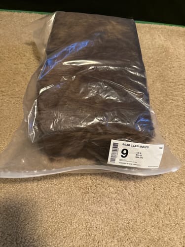 Customer photo review of Bravest Studios Bear Claw Mule Brown