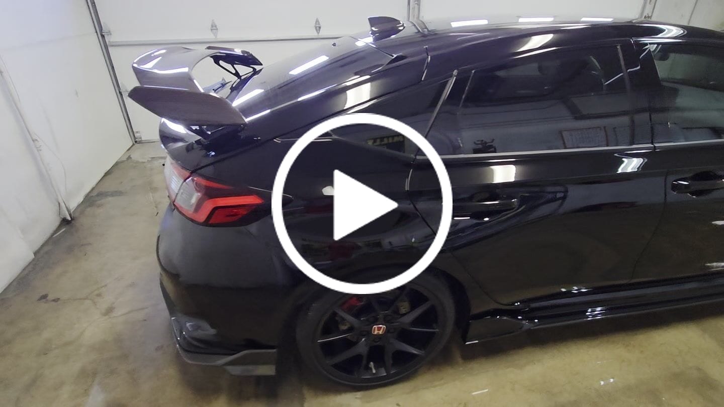 Customer video review of Real Carbon Fiber Front Body Hood Kit For Honda Civic Type-R FL5 (2023-2025) NexaNovo
