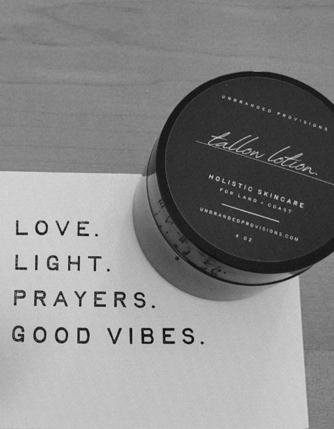 Customer photo review of Tallow Body Lotion
