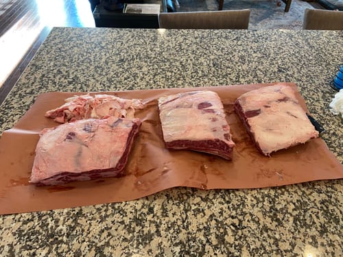 Customer photo review of Buy Bone-In Short Ribs, get FREE Meat Church Holy Cow Seasoning!
