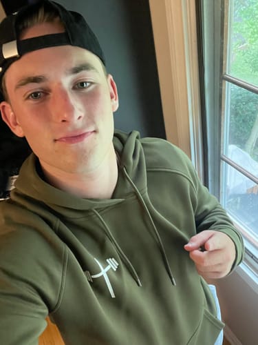 Customer photo review of Elite Hoodie