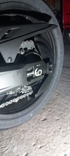 Customer photo review of HONDA NT1100 - Carter de chaine NOIR satiné
