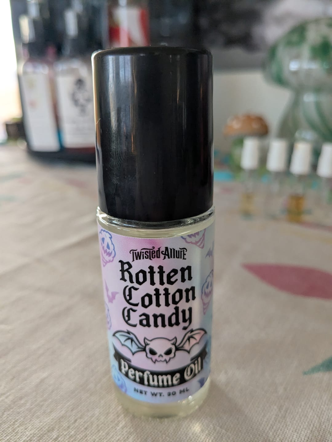 Customer photo review of Rotten Cotton Candy Perfume Oil