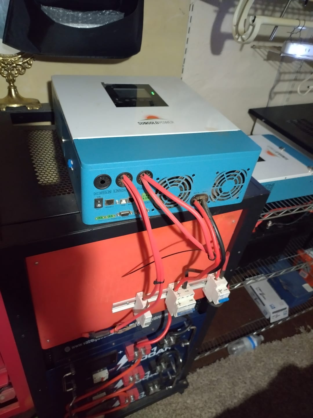Customer photo review of SunGoldPower | 5000W 48V Solar Charger Inverter with Built-in 80A