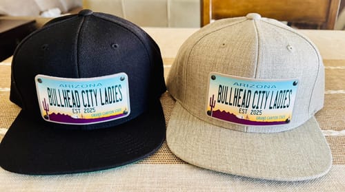Customer photo review of Arizona 2018 Plate Hat