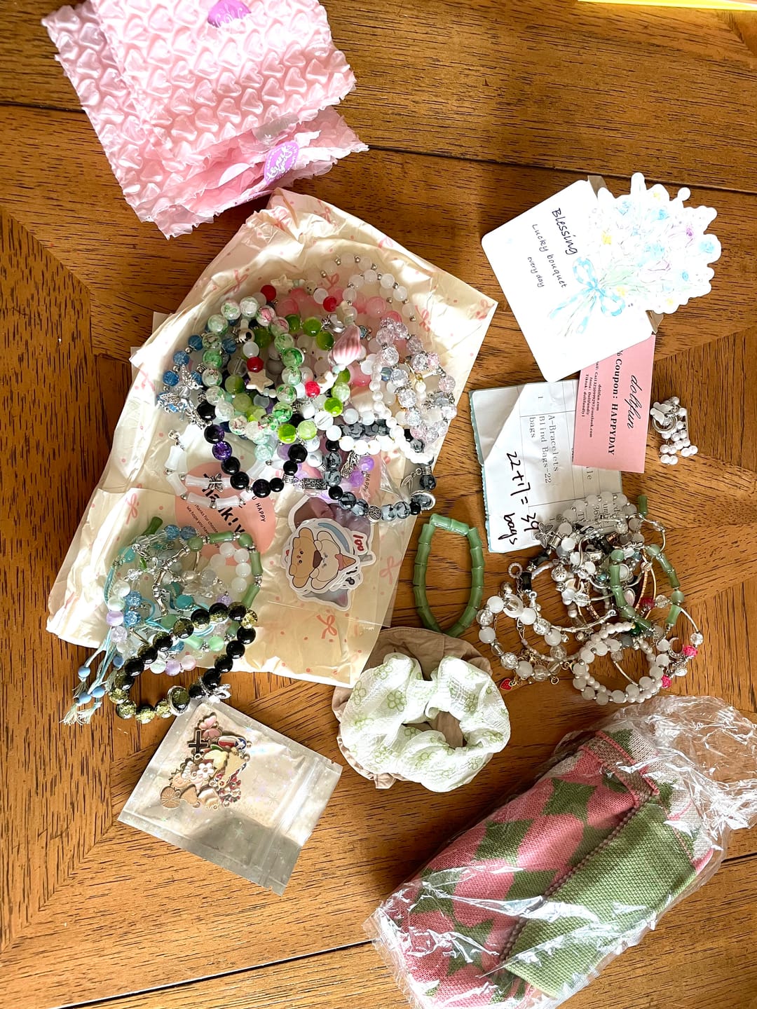 Customer photo review of A-Bracelets  Blind Bags