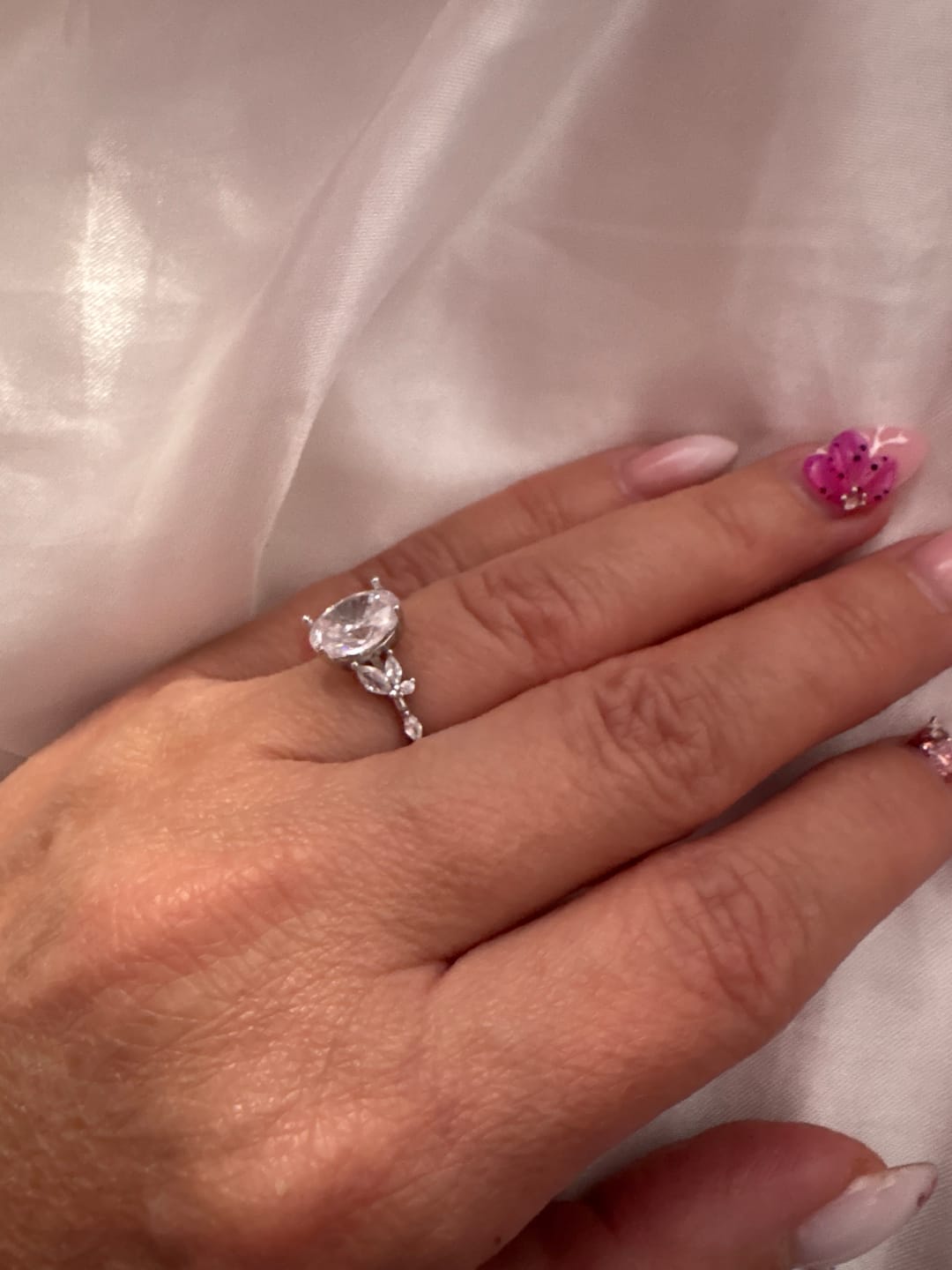 Customer photo review of Cascade Elegance Ring