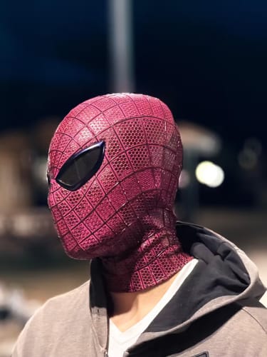 Customer photo review of [NEW] Spidey Gear™ - Andrew Garfield Mask V1