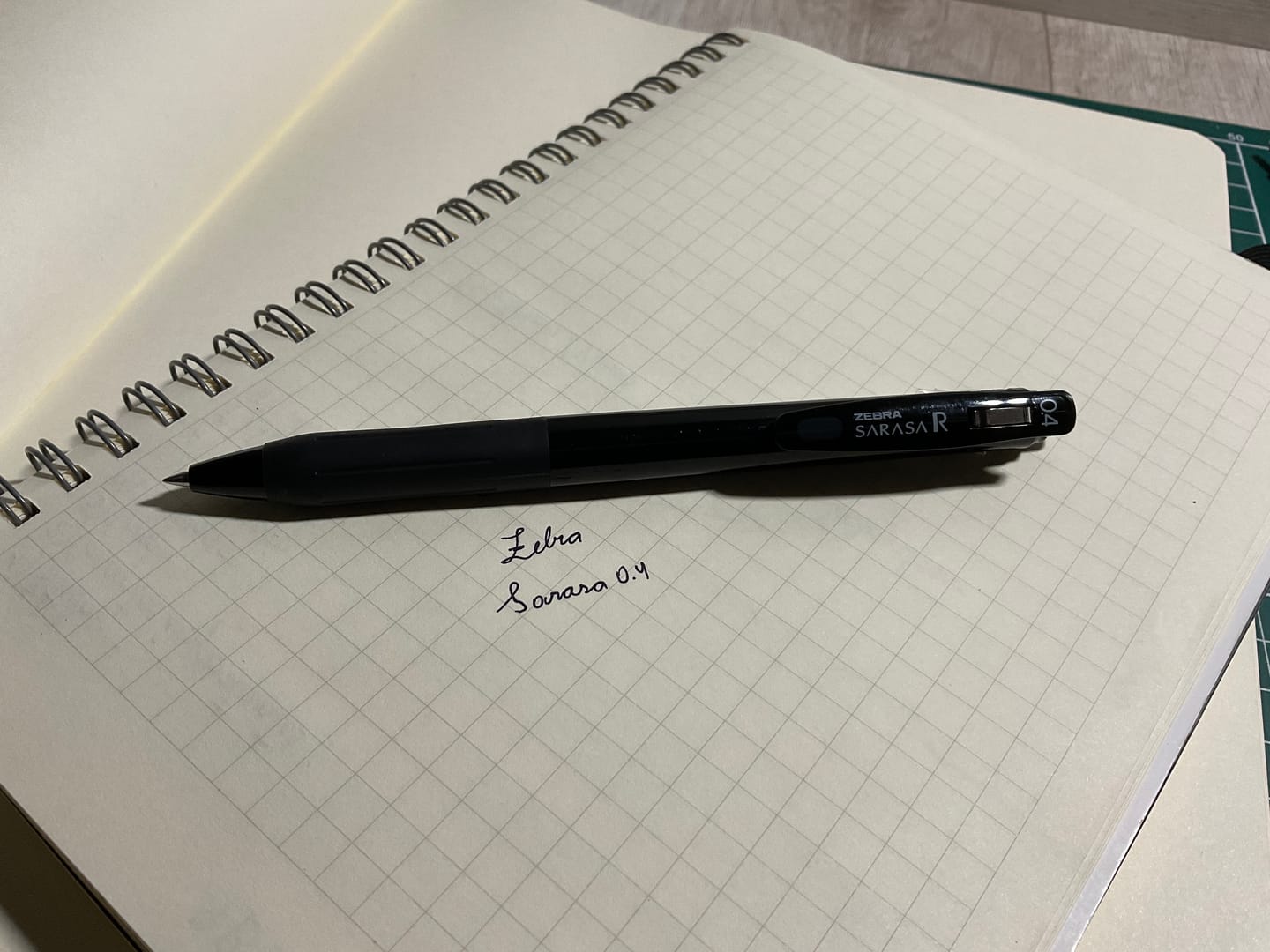 Customer photo review of Zebra - Lápices Gel Sarasa R Punta 04