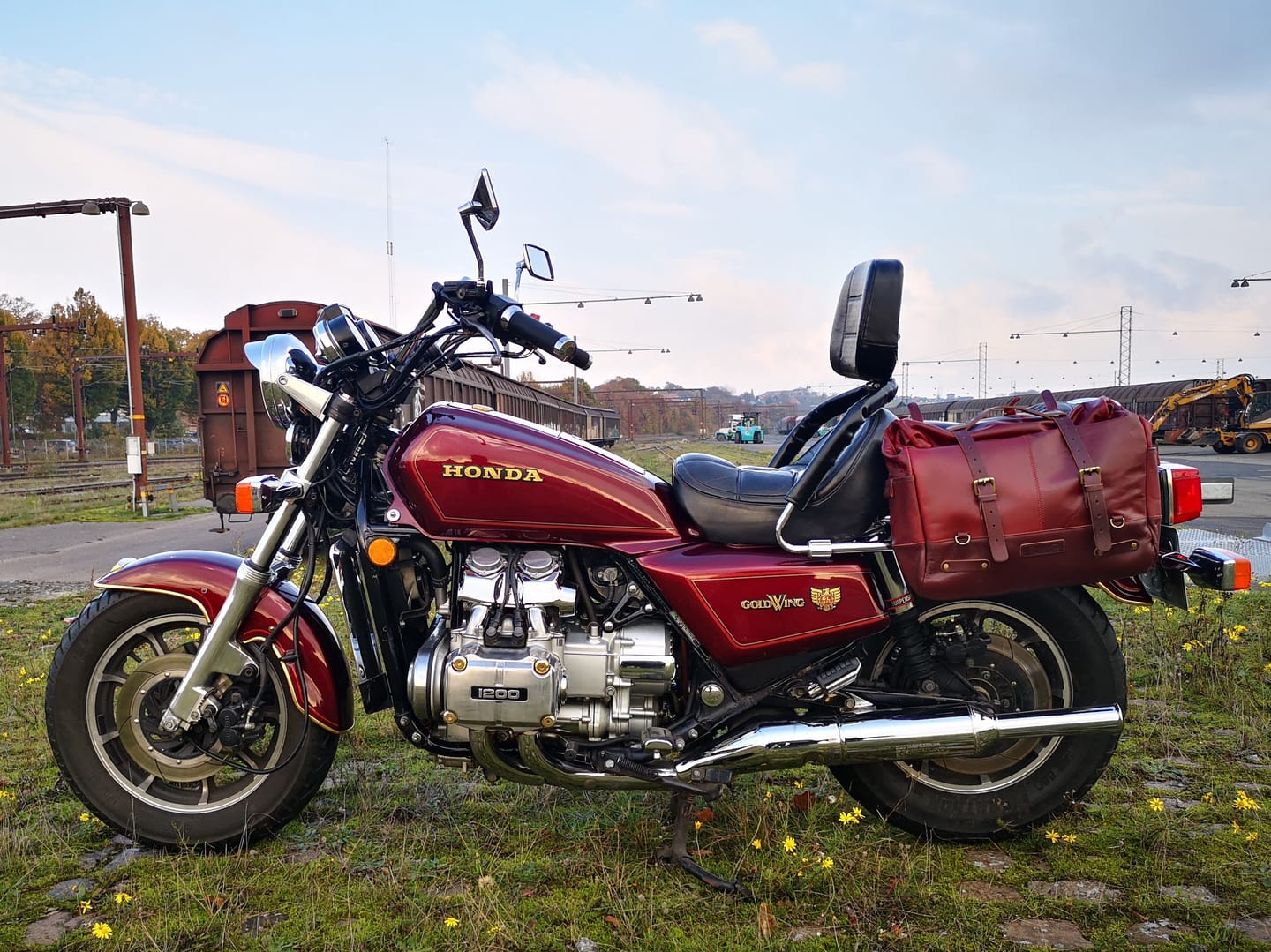 Customer photo review of outlaw saddlebag