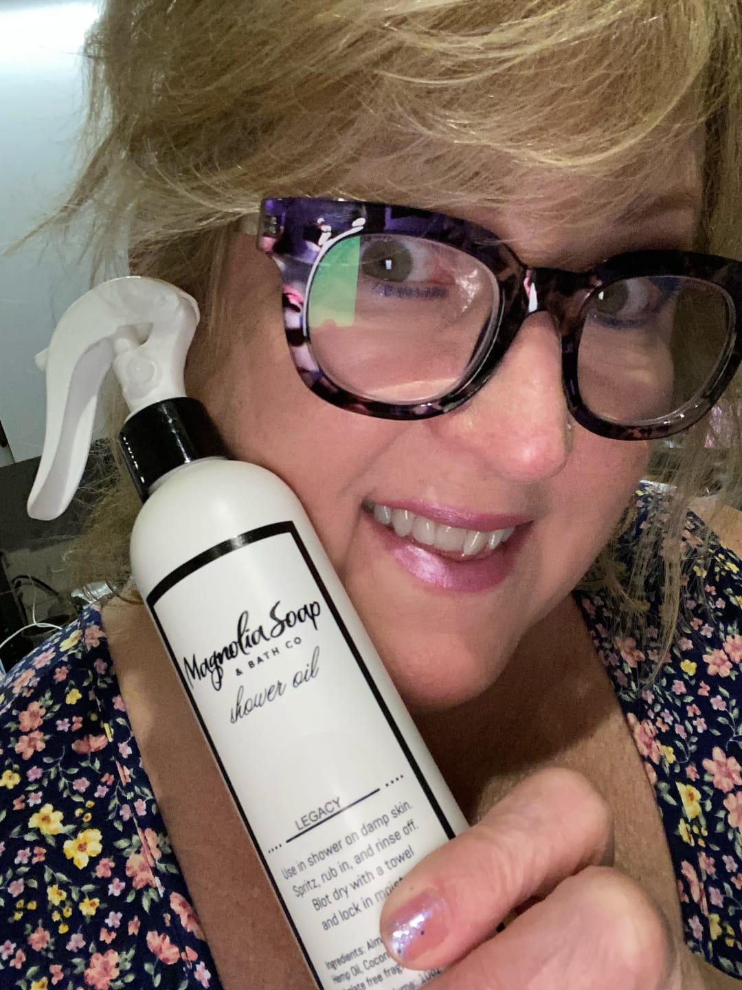 Customer photo review of Shower Oil-Legacy