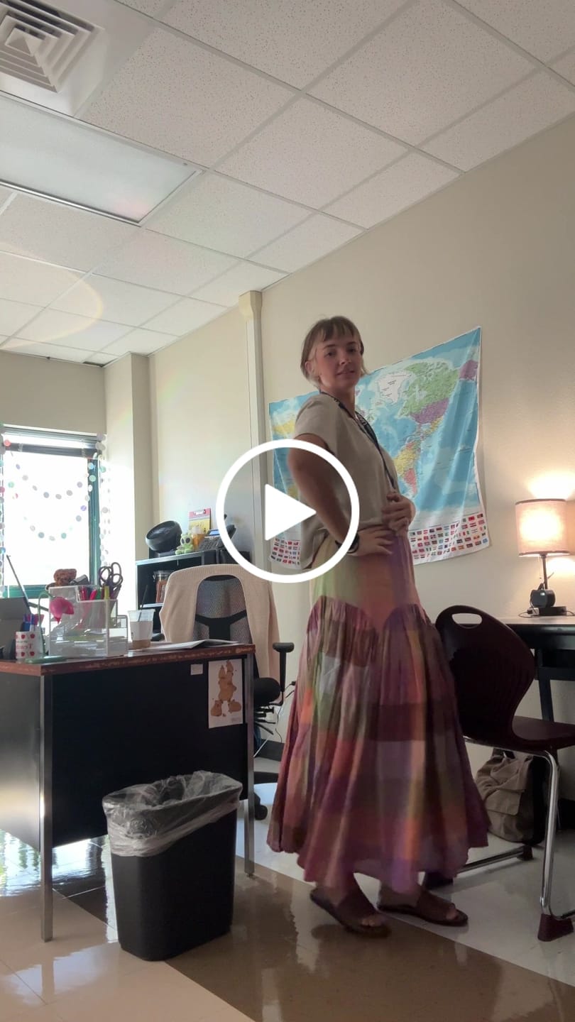 Customer video review of LEILA SKIRT | MERIDA CHEX