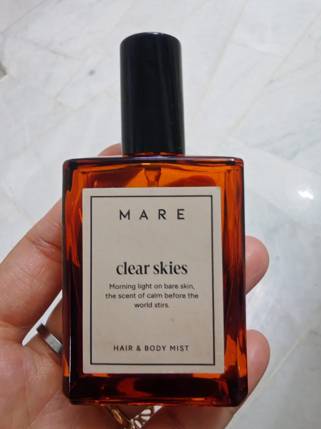 Customer photo review of Hair & Body Mist