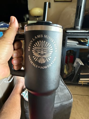 Customer photo review of (1) 20oz Tumbler