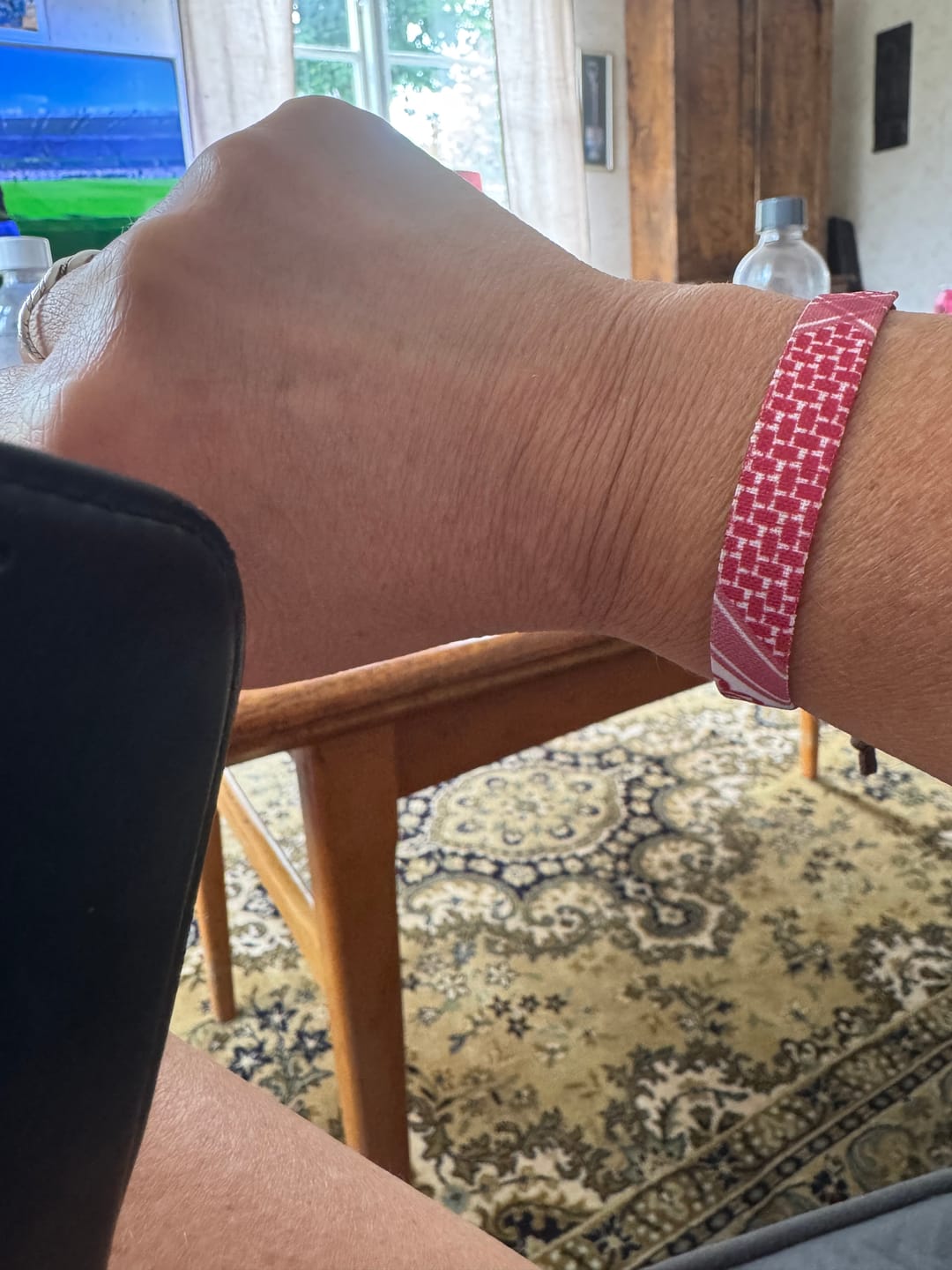 Customer photo review of Keffiyeh Bracelet