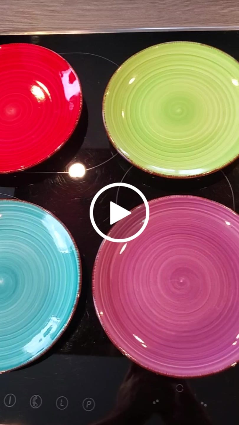 Customer video review of Studio Tavola Ontbijtborden / Dessertborden Sunny Summer ø 19 cm - 6 stuks