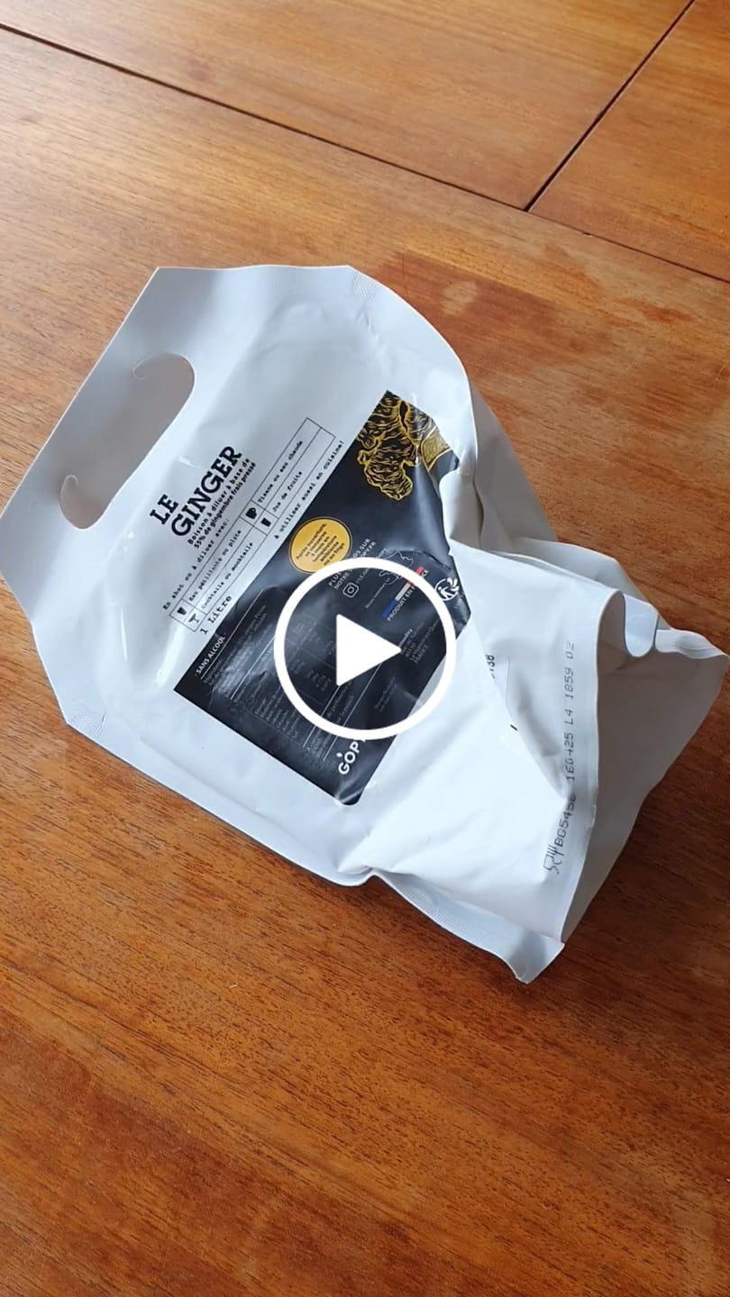 Customer video review of Le Ginger Classique Pouch 1 litre