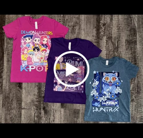 Customer video review of Build Your Own DTF Gang Sheet