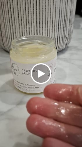 Customer video review of Baby Bum Balm