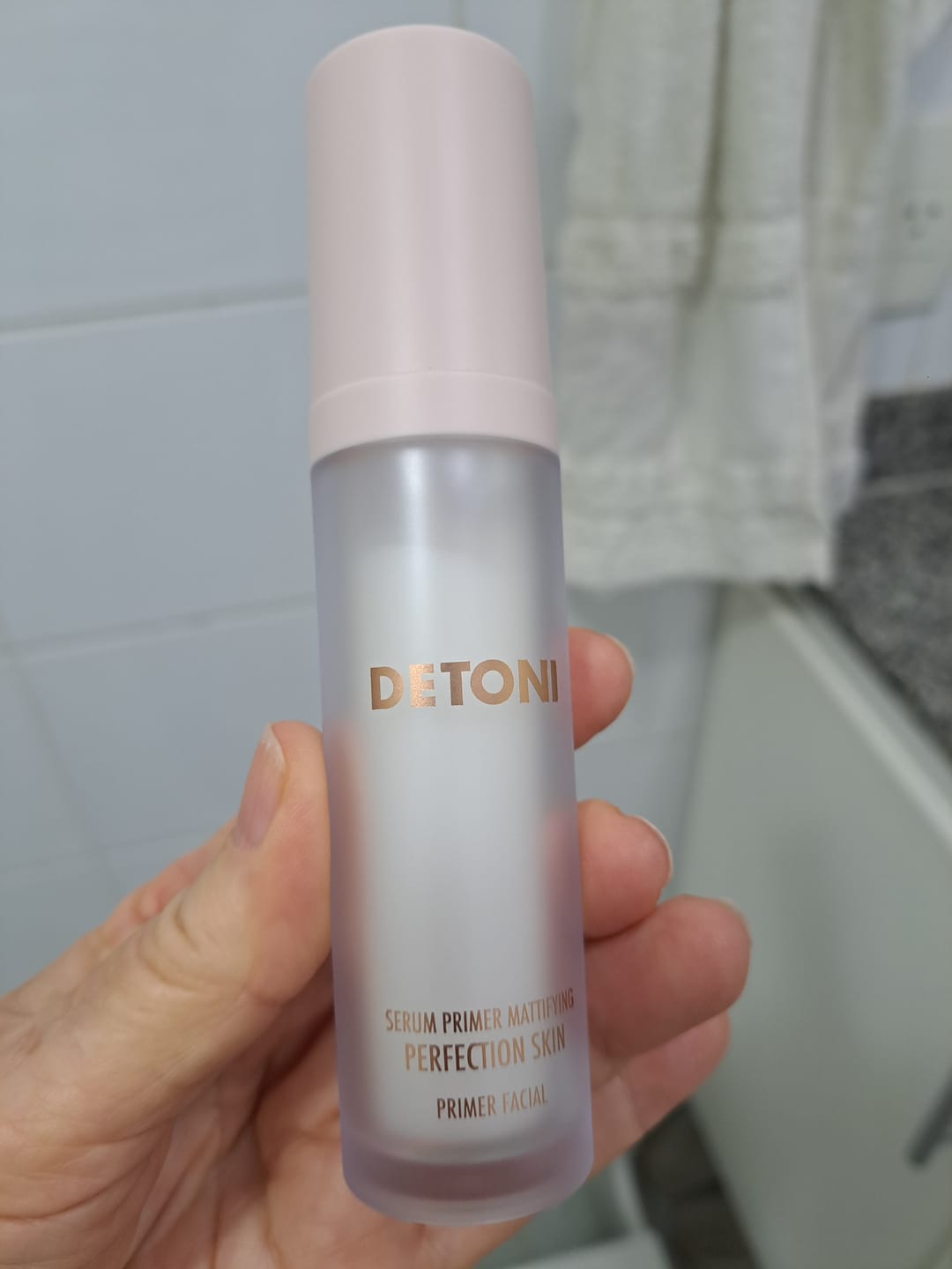 Customer photo review of SERUM PRIMER MATTIFYING PERFECTION SKIN
