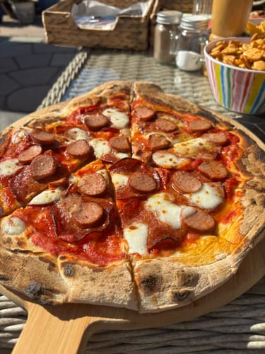 Customer photo review of Sourdough Pizza Bases