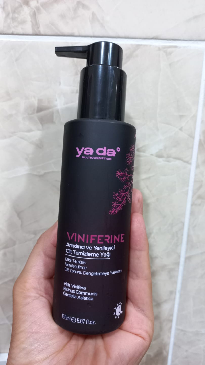 Customer photo review of Viniferine Arındırıcı ve Yenileyici Cilt Temizleme Yağı
