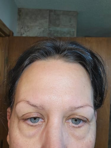 Customer photo review of Instant Dye Shampoo