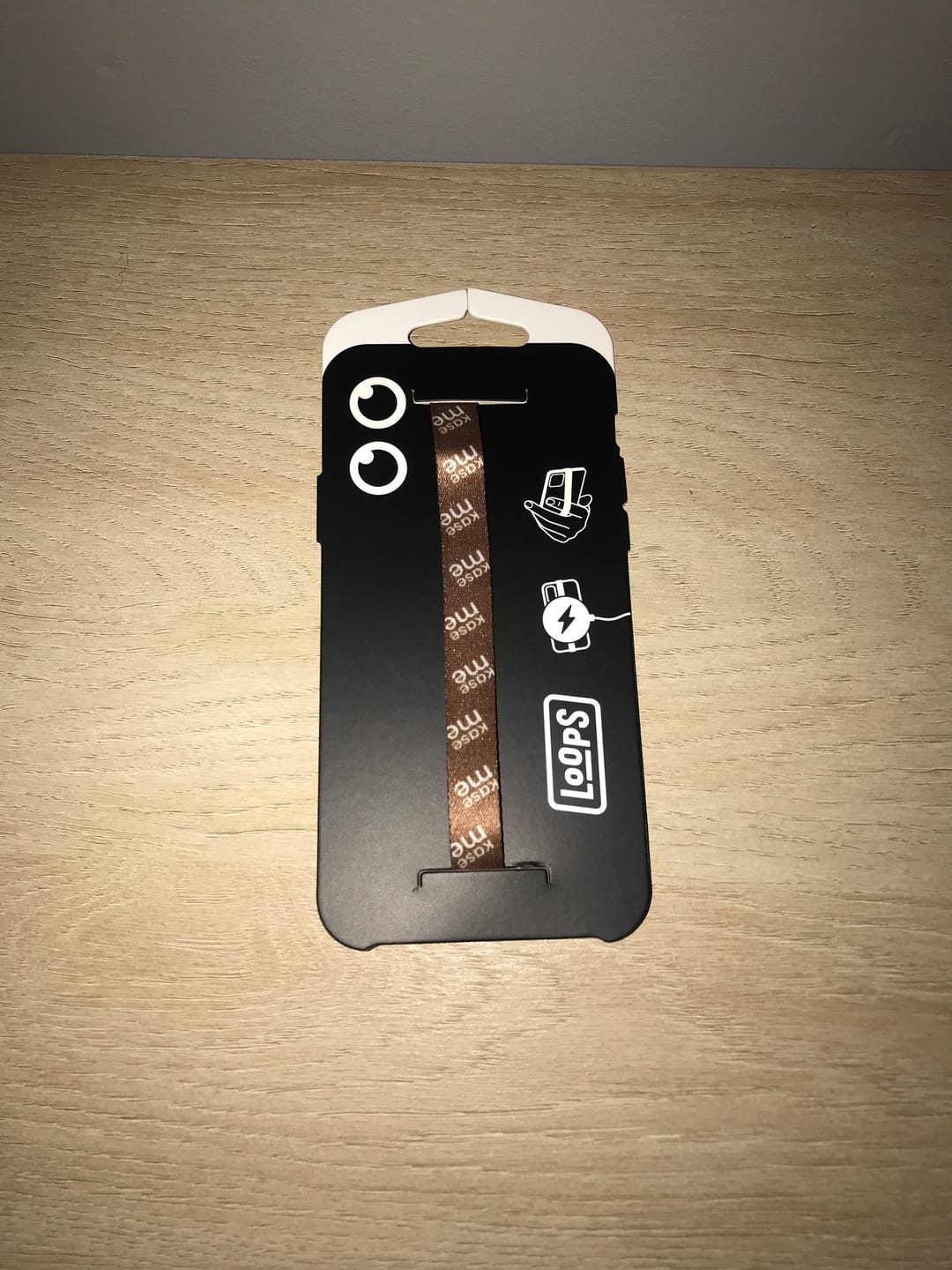 Customer photo review of Phone Loop Brown