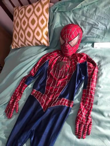 Customer photo review of [NEW] Spidey Gear™ - Tobey Maguire Suit