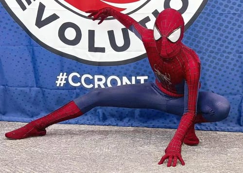 Customer photo review of [NEW] Spidey Gear™ Andrew Garfield Suit V2