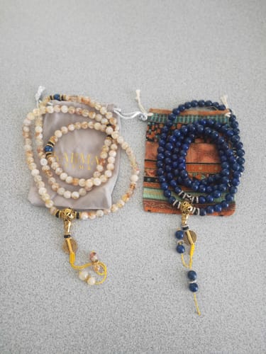 Customer photo review of Traditional Tibetan Mala Bag