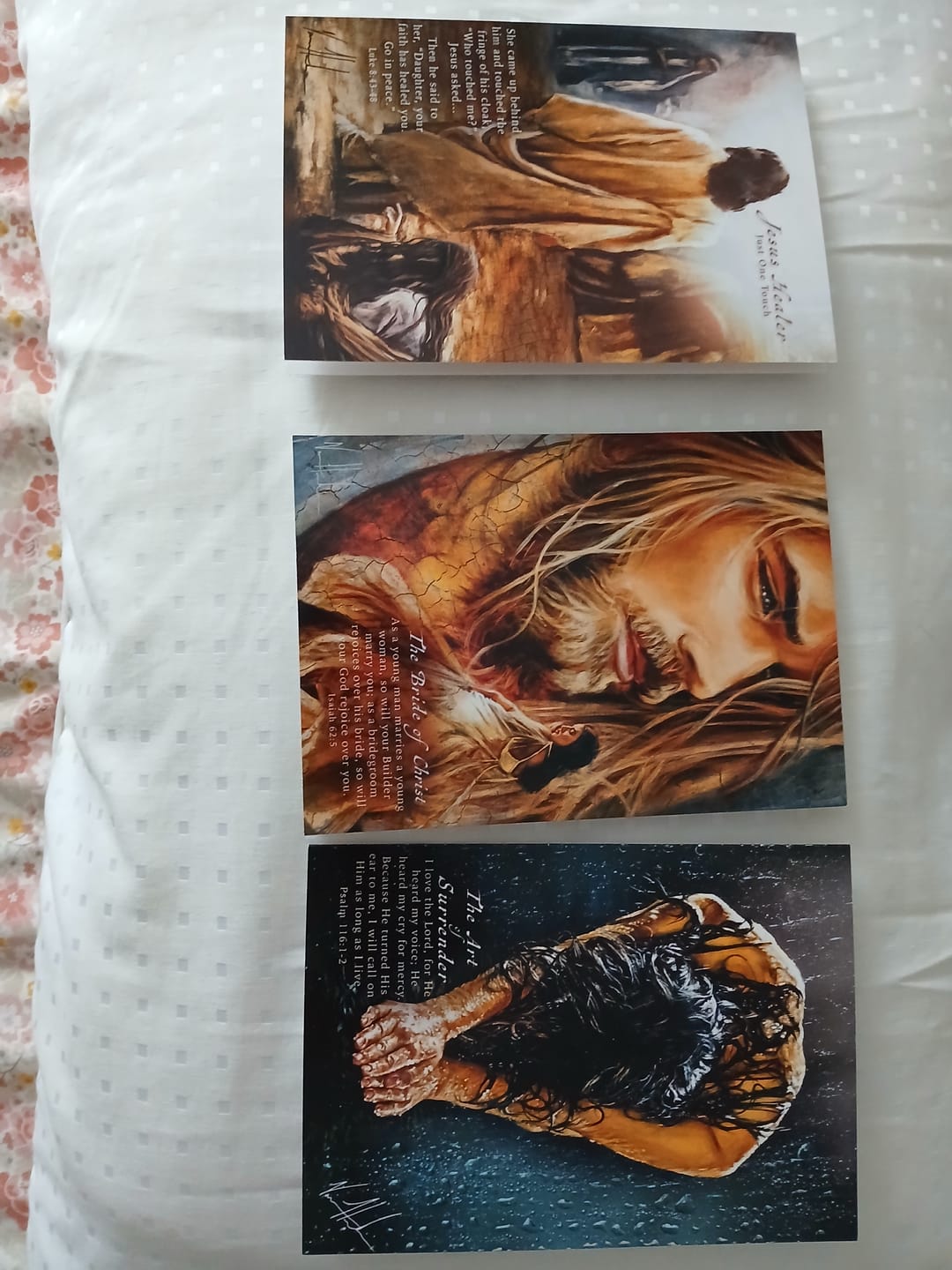Customer photo review of The Bride of Christ Greeting Card