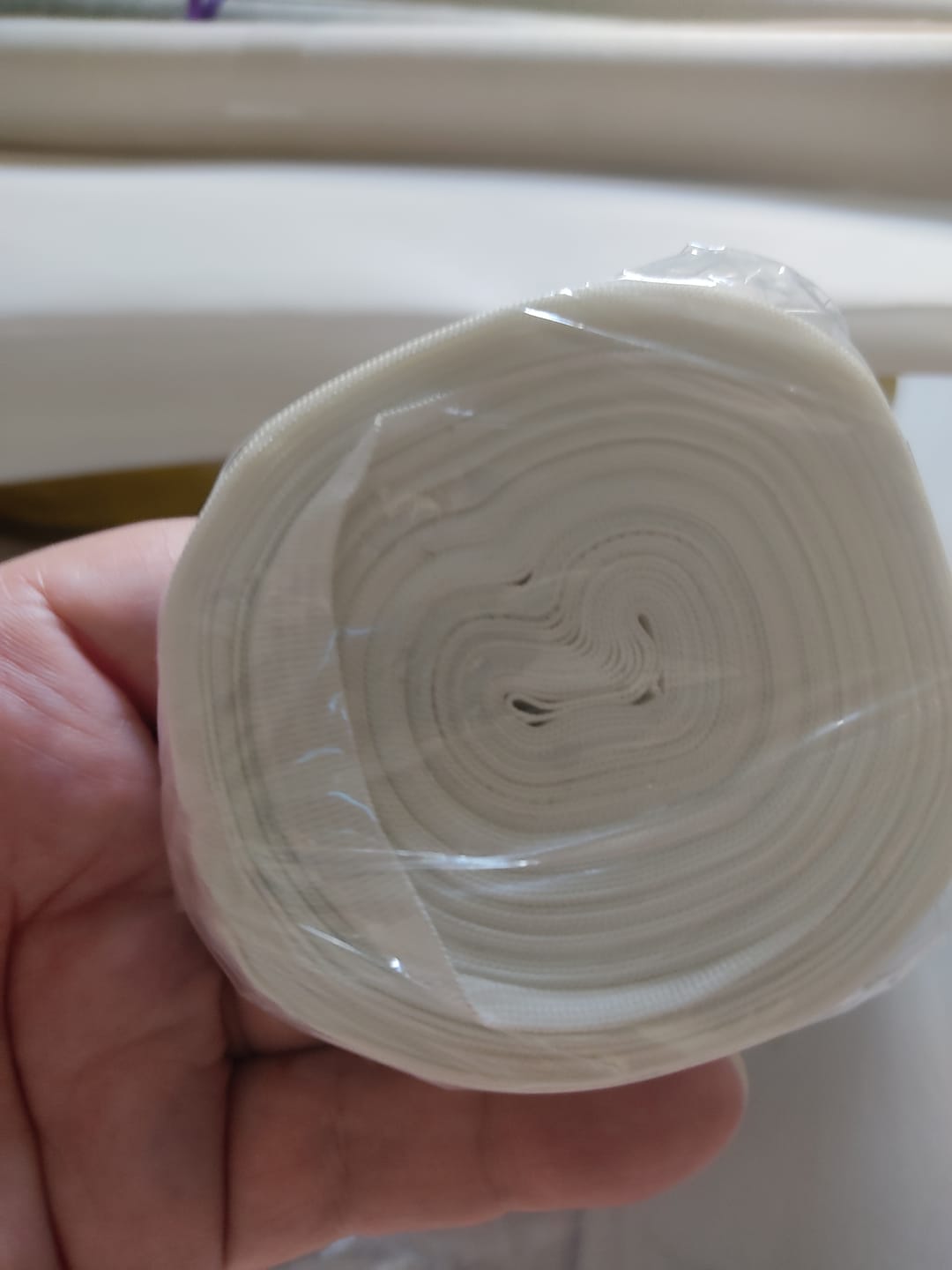 Customer photo review of BONEON 25MM C/VINCO COR BRANCO 10 METROS
