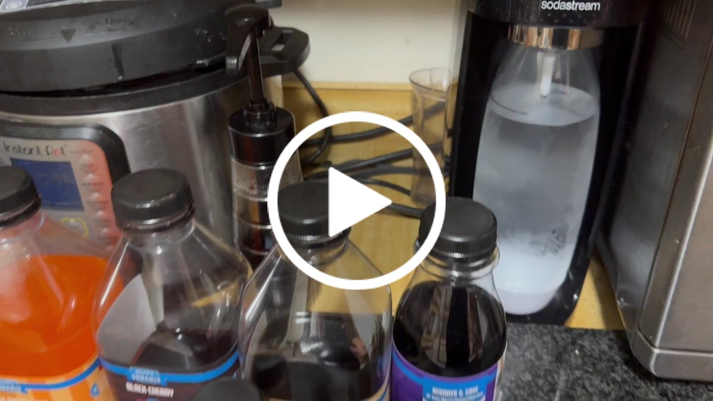 Customer video review of Black Cherry Sparkling Water Flavoring Syrup